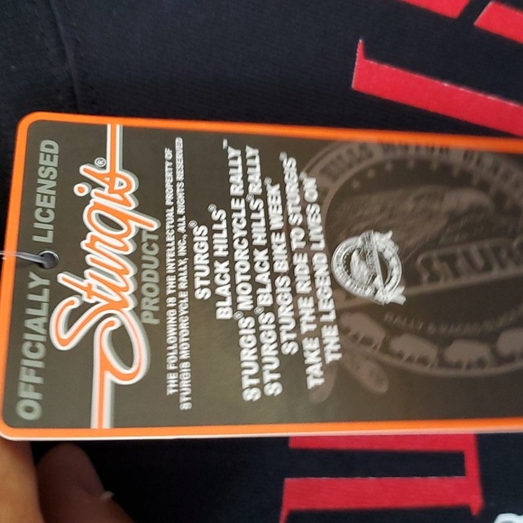 NWT!! Sturgis rally authentic motorcycle top - Picture 4 of 7